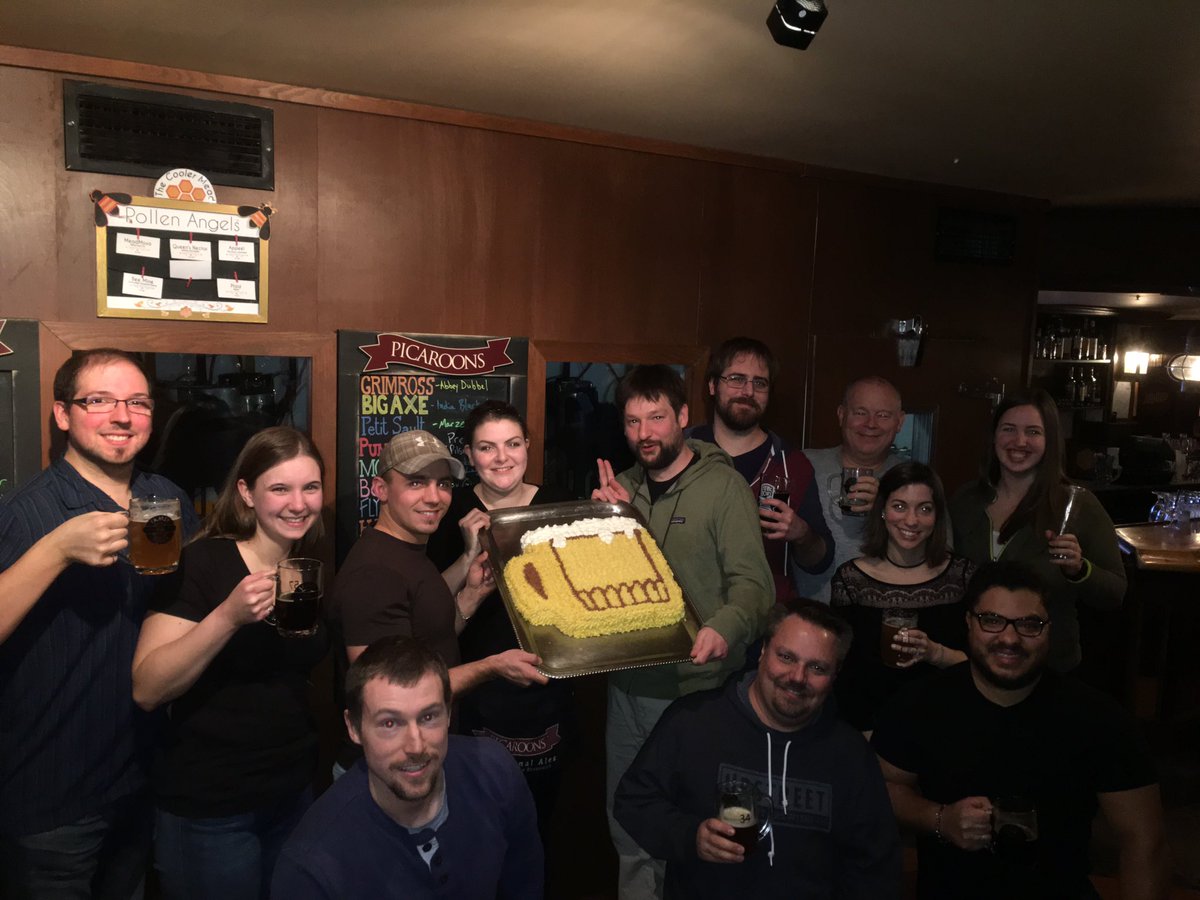 2years of #CraftBeer @JamesJoyceCP <a href="/DowntownFred/">Downtown Fredericton</a> <a href="/MaritimeBeerRpt/">Maritime Beer Report</a> <a href="/ACBeerBlog/">Atlantic Canada Beer Blog</a> <a href="/Fton_Chamber/">Fredericton Chamber of Commerce</a> <a href="/CanadaCulinary/">Culinary Tourism Alliance</a> <a href="/CanadaBeer17/">Canadian Beers</a> @BeerocracyMovie