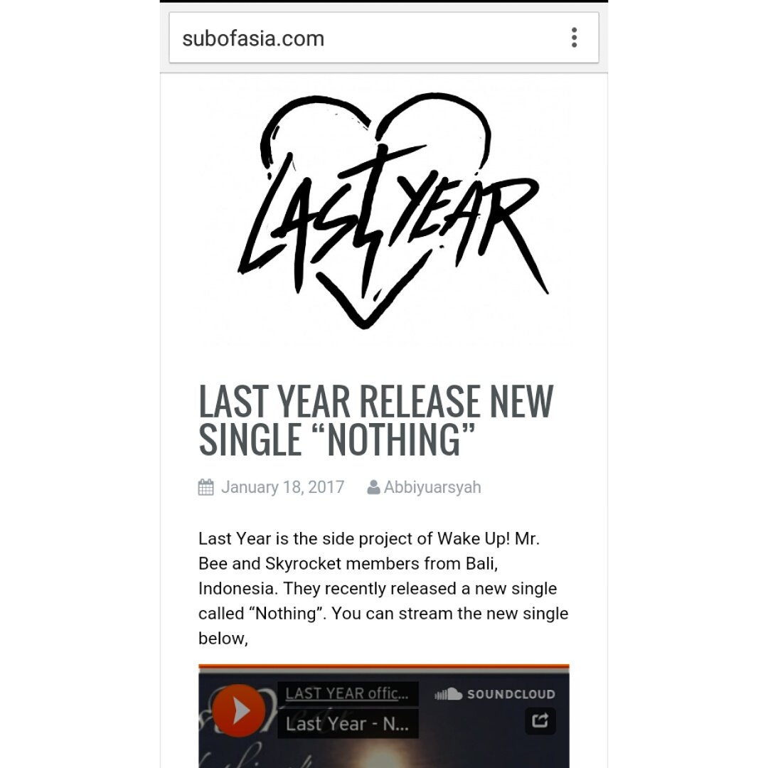 Thx <a href="/subofasia/">Sub of Asia</a> udah bantu spread perilisan single terbaru kita :*