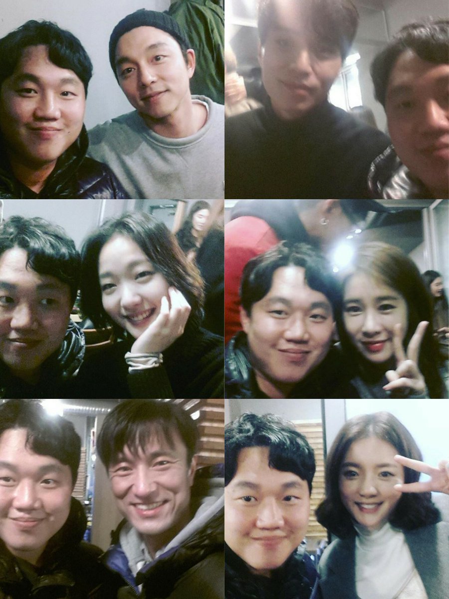 TheDramaKorea's tweet photo. Pesta perpisahan drama tvN 'Goblin' malam ini. https://t.co/4kS9ywnT6X