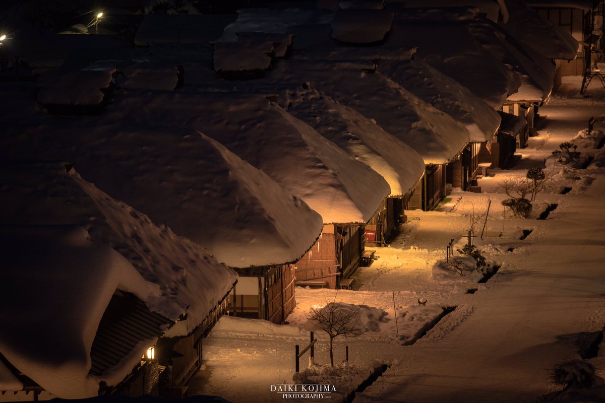 ꭰꭺꭵꮶꭵ ꮶꮎjꭵmꭺ 麺グラファー Auf Twitter 福島県大内宿にて 白川郷に行けないので我慢です 合掌造り見てみたい