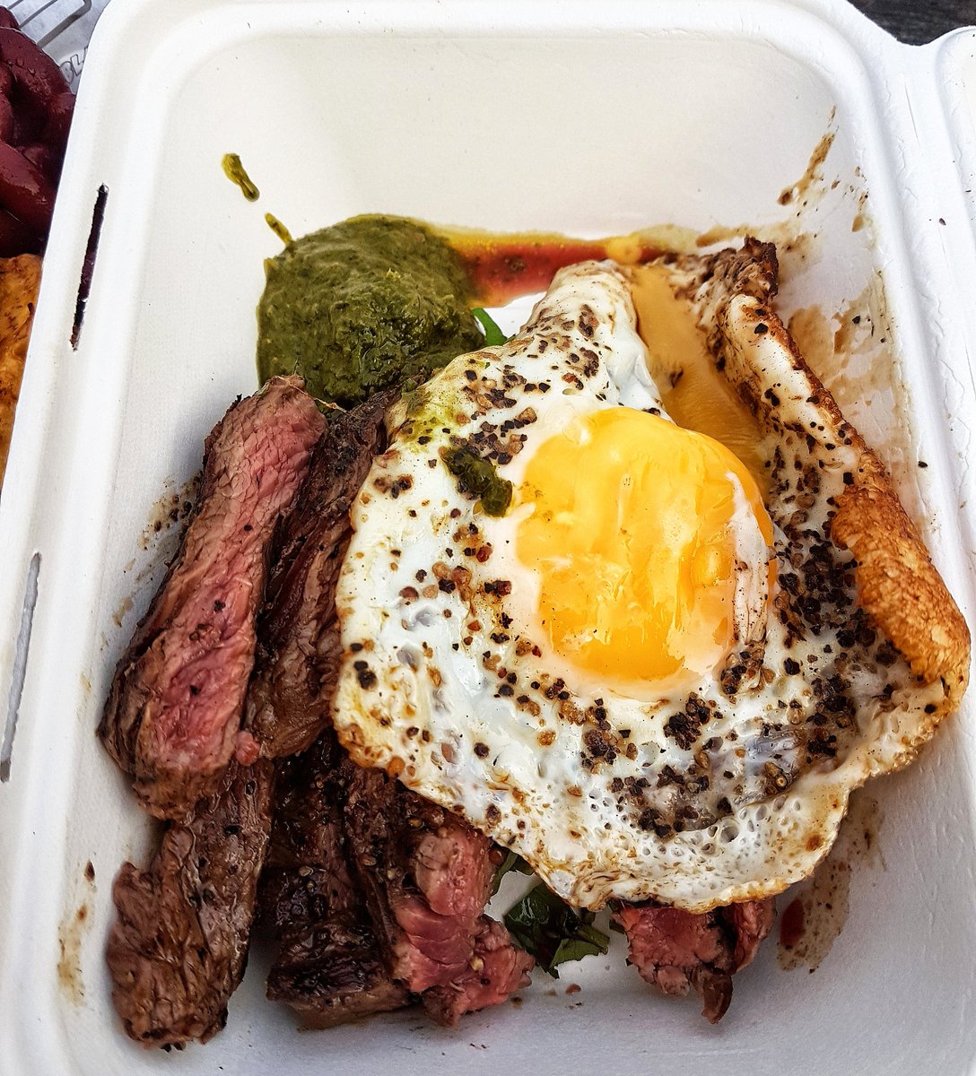 KERB_'s tweet photo. #KERBCAMDEN 🍳LUNCH EGGS🍳 Fried egg truffle mushroom crepes, egg-topped steak, egg-dipped parathas, Taiwanese tea egg https://t.co/sJAf74F54o https://t.co/hn1BMnDT0E