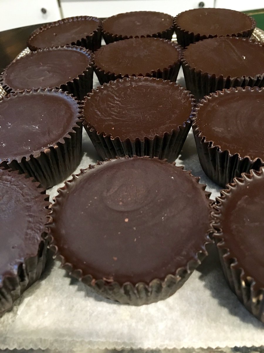 #grounded #groundedcoffee #groundednyc giant peanut butter cups. #peanutbutter #sweetsnyc