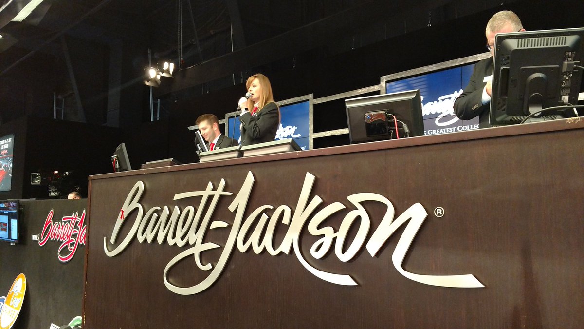 mastauctioneers's tweet photo. Camille Booker kicking off this morning. #BarrettJackson #TeamMast #AuctionsWork #NAAPro https://t.co/fuWDiTRb8z