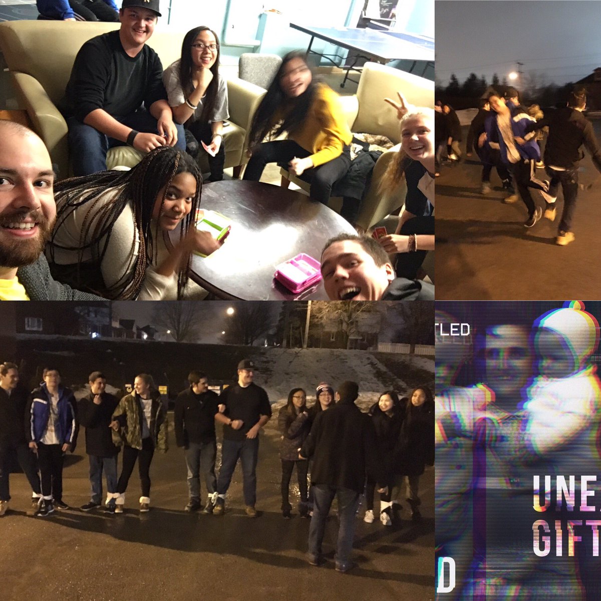 StAlphonsYouth's tweet photo. 3 legged race and talkin Marriage at Life Teen last night #LifeTeen #youthgroup https://t.co/fC3Xb1y2HI