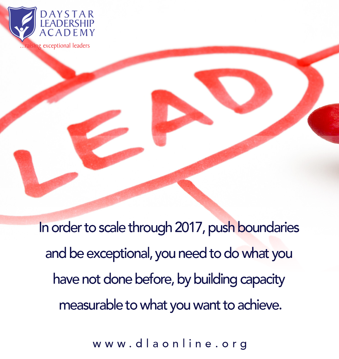 Check out how DLA can help you achieve this, visit dlaonline.org for more details.