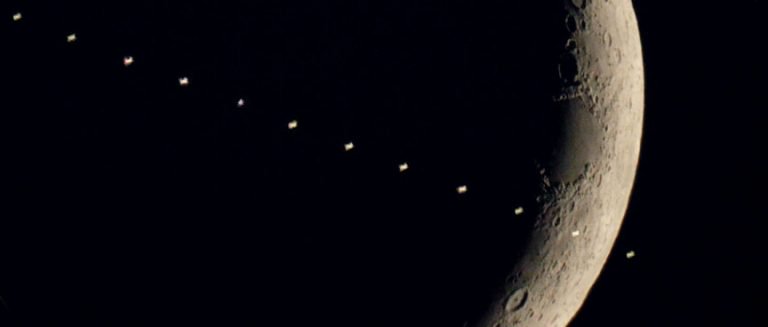 universetoday's tweet image. How to See the Space Station Fly in Front of the Moon  universetoday.com/132963/see-spa… By @AstroBob_bk