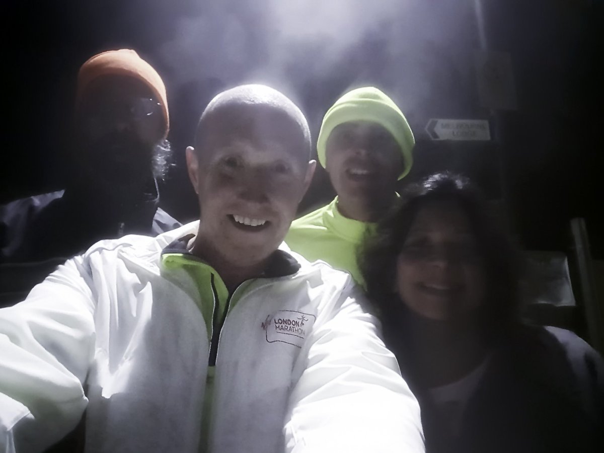 Nice cold session for the Ilford Harriers last Wednesday.

Who's wrapping up well and joining us next week?