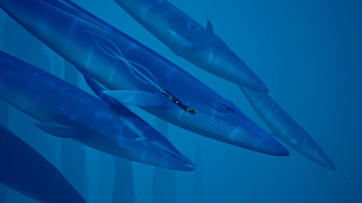 PerfectGameShot's tweet photo. ABZÛ (2016) | Developer: Giant Squid | Creative Director: Matt Nava https://t.co/vjEvi9R71m