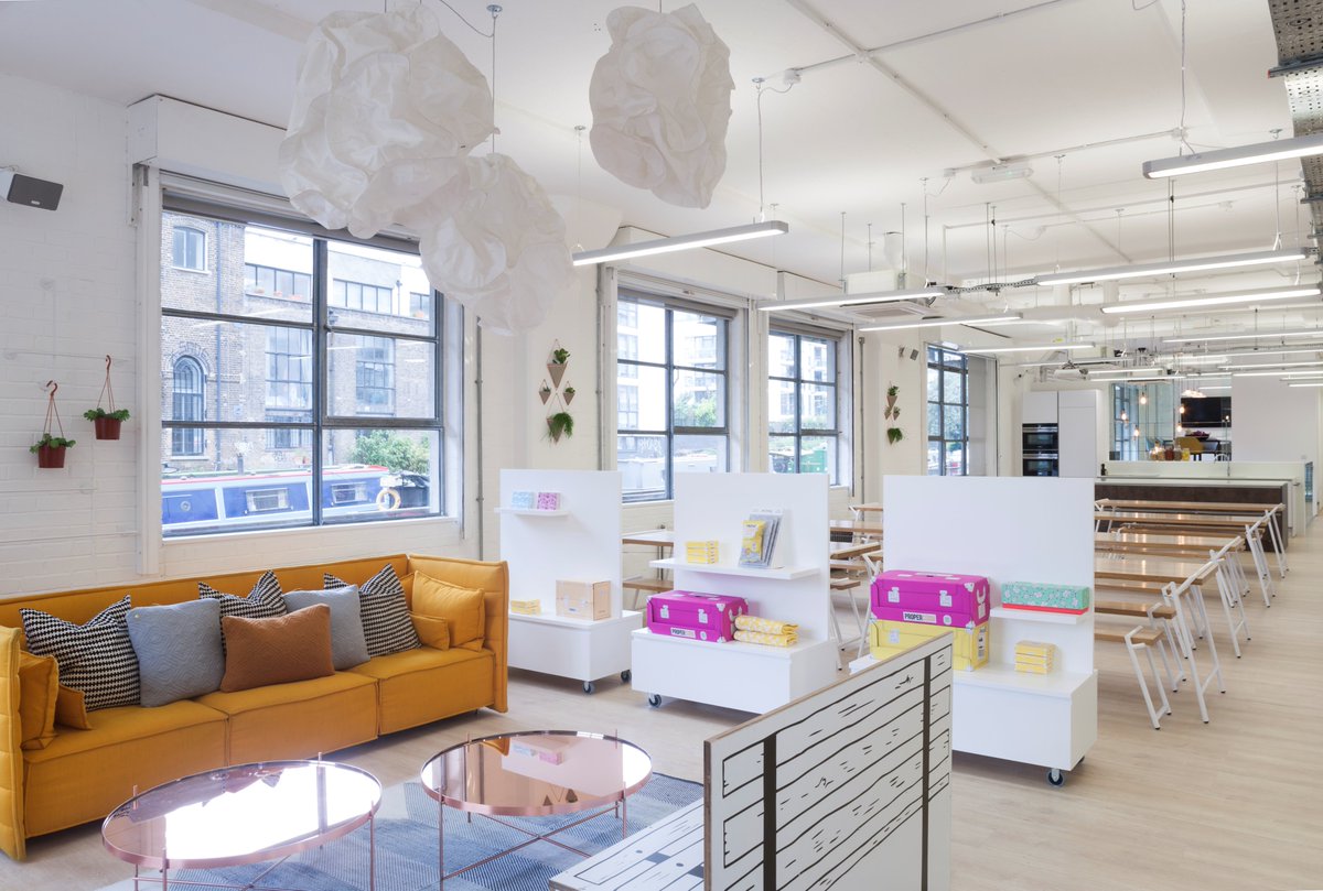 Londonfitout's tweet image. Amazing photos for the CAT B fit out for @PROPERCORN designed by Living in Space @LIS_Design. Well Done to Jac &amp;amp; Werner @Londonfitout