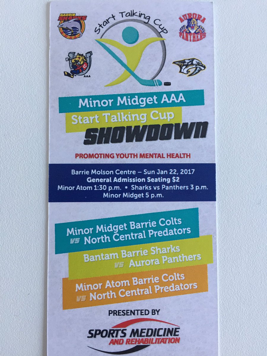Start Talking Cup Game Day! The boys take on <a href="/NorthCentral01/">NCP</a> at 5pm at BMC. Tickets $2 at the door. Come support mental health awareness. RT
