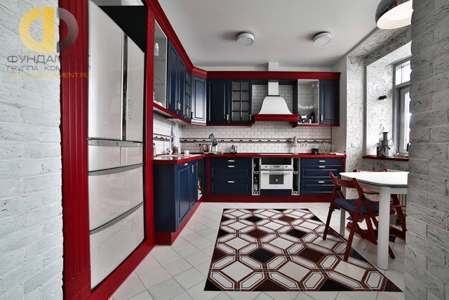 СОЧЕТАНИЕ КРАСНОГО И СИНЕГО В ИНТЕРЬЕРЕ КУХНИ:
ow.ly/YfWX308bqsF 
#ремонтквартир #дизайнквартиры #дизайнкухни #прованс