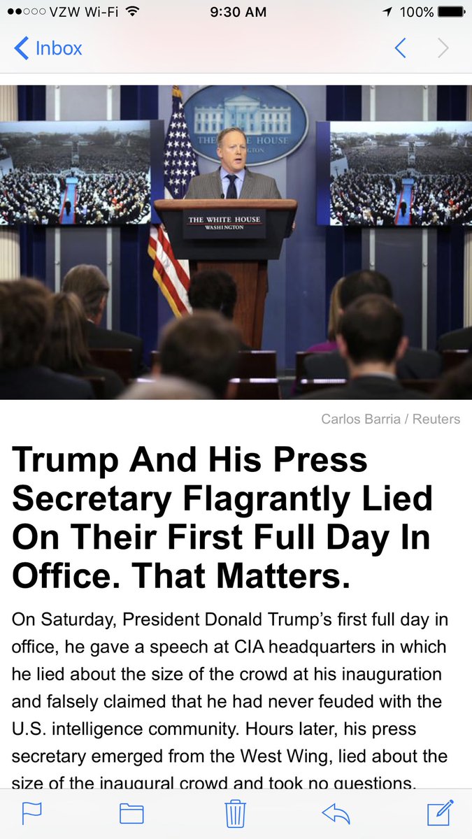 SmartGunControl's tweet image. Off to a great start #WomensMarch #TrumpPresident #DonaldTrumpInauguration