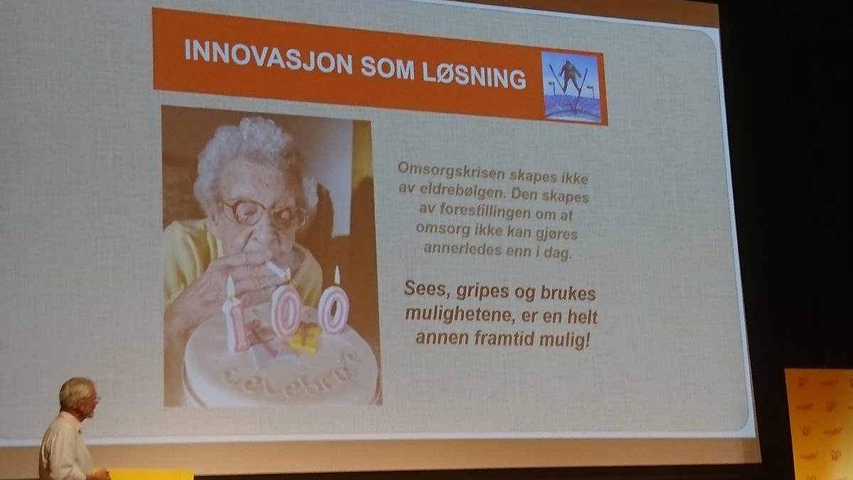 glfosse's tweet photo. Morgendagens omsorg! Statsviter Kåre Hagen hadde et svært interessant foredrag på #Krflk #eldreomsorg #verdigomsorg https://t.co/YvKSC7nDxm