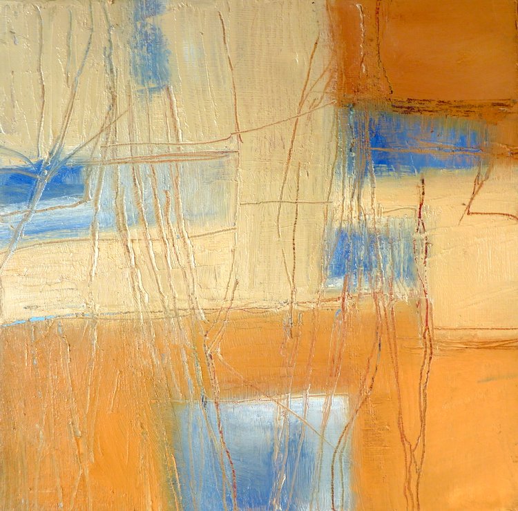 mccabe_ruth's tweet image. Today&apos;s #oils #contemporaryart #texturedsurface #winterlandscape #Abstract #Reworking old #canvases #stormysky #winter #light.