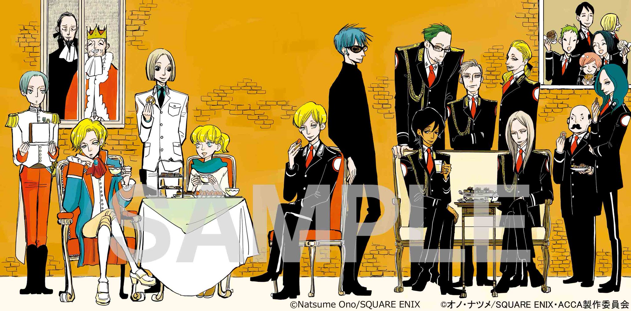 プリントキャラマイド　ACCA13区監察課　オノ・ナツメ　ブロマイド　ジーン ACCA13区監察課」ジーンやニーノの誕生日＆フォーマルな新規