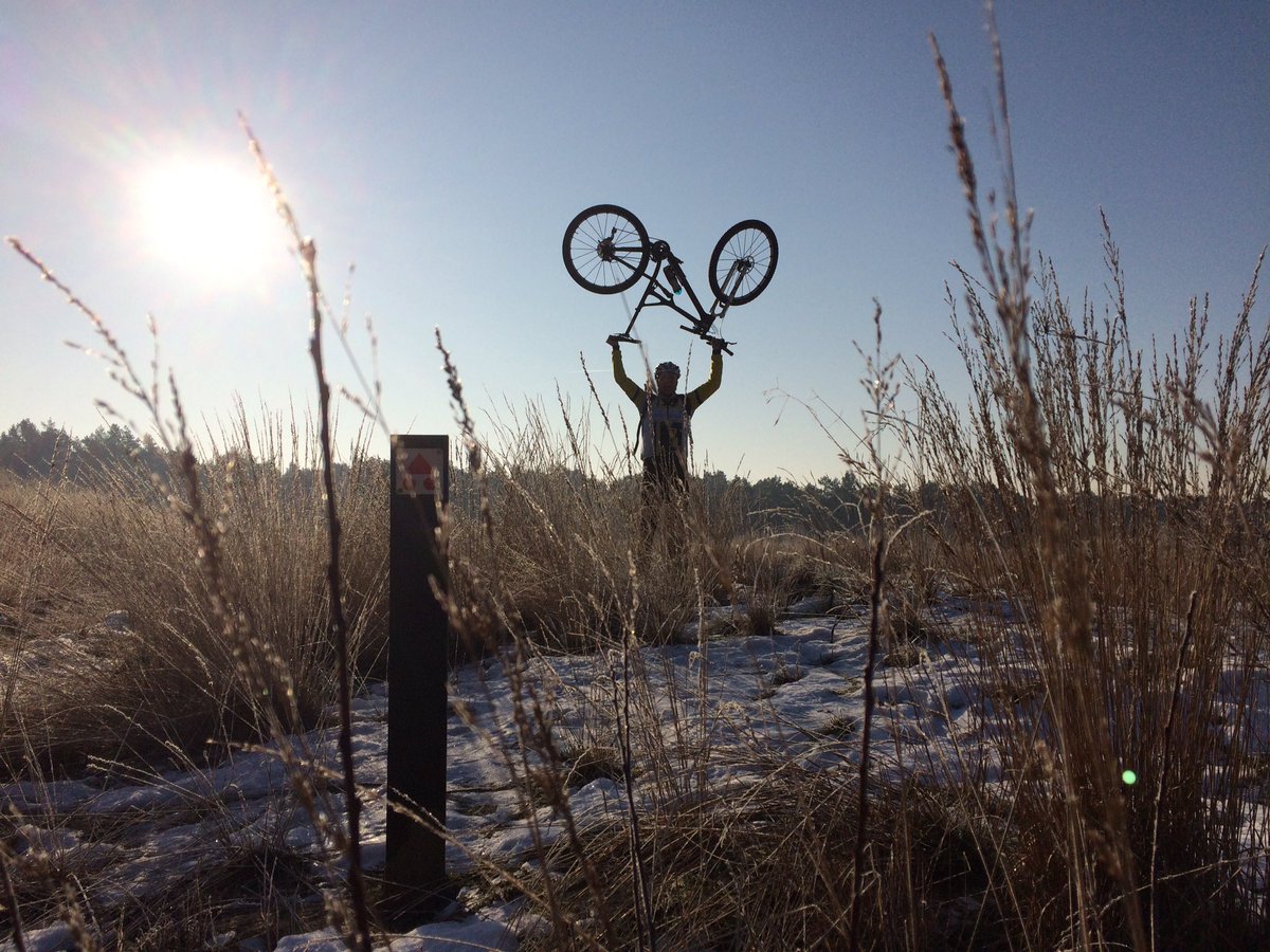 Koud én prachtig fietsweer!