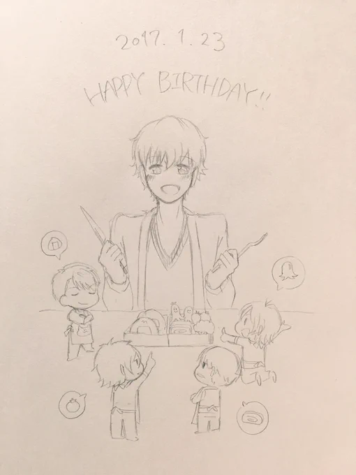 那雪ちゃん誕生日おめでとう!!2期も楽しみにしてるよ#那雪透生誕祭2017 