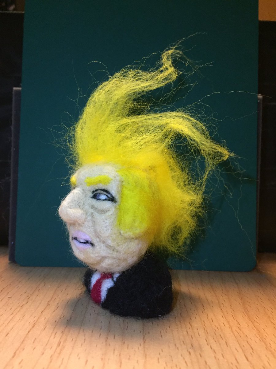 ドン 天狗祭りお疲れ様でした בטוויטר 羊毛フェルトで作りました ドナルド トランプ Donald Trump 私はこの方を賛成も否定もしませんし好きとか嫌いとかではありません 作った理由はただ単純に 髪型のクセ具合が羊毛フェルトっぽくて面白そうだ なだけです ドン 天狗祭りお疲れ様でした בטוויטר 羊毛フェルトで作りました ドナルド トランプ Donald Trump 私はこの方を賛成も否定もしませんし好きとか嫌いとかではありません 作った理由はただ単純に 髪型のクセ具合が羊毛フェルトっぽくて面白そうだ なだけです