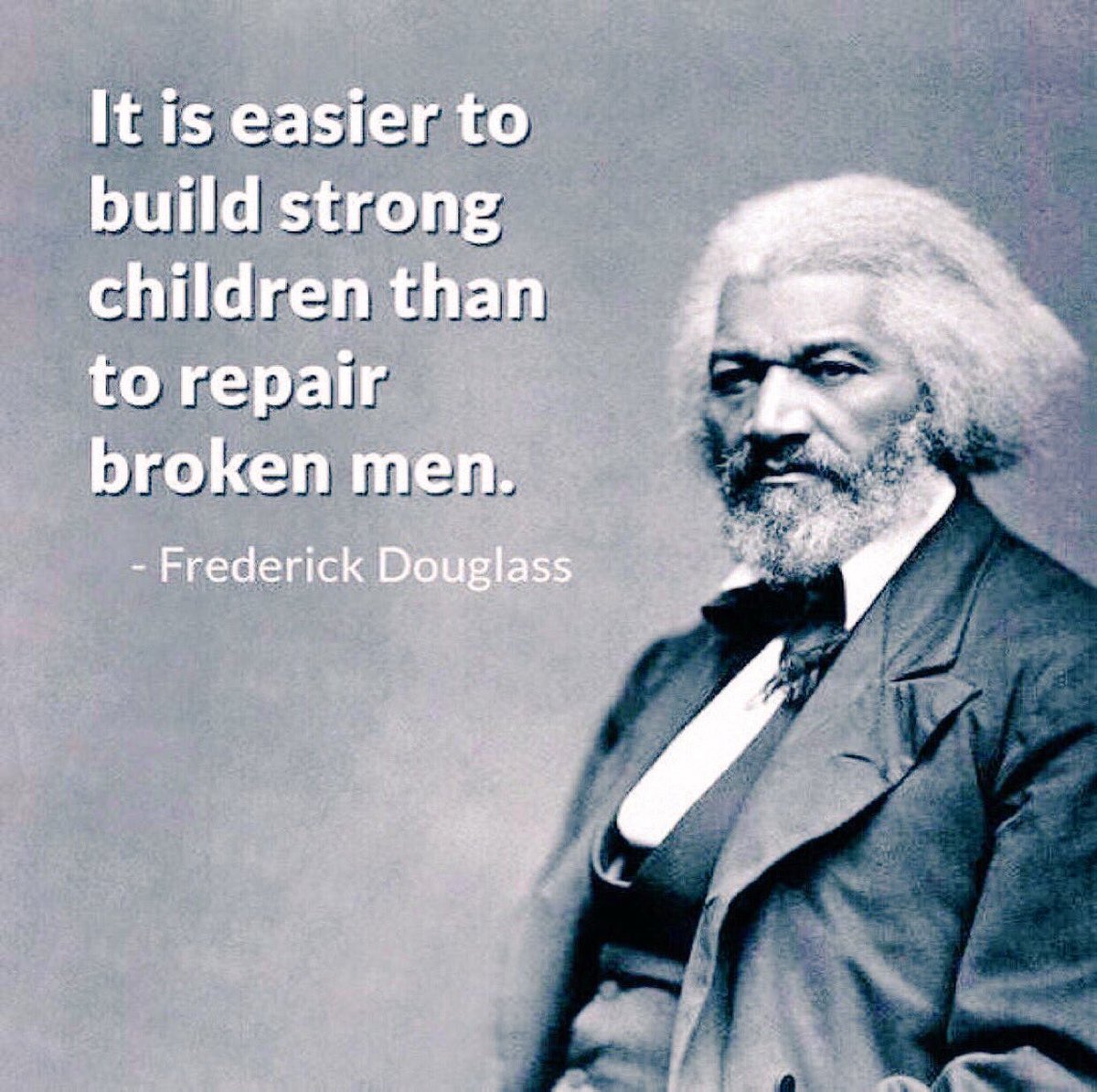 Marc_Perrone's tweet image. "It is easier to build Strong Children

than to repair Broken Men."

Fredrick Douglass

🇺🇸

#1u #WomensMarch #ReadyToRun #AlternativeFacts