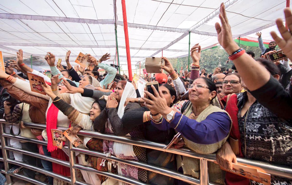 yadavakhilesh's tweet photo. Today’s manifesto takes forward the path of development we have done so far. It further empowers the farmers, youth and the women of UP. https://t.co/E9psIdt20X