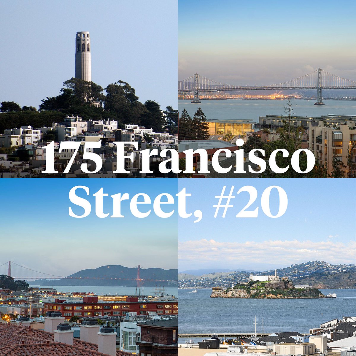 monicaslist's tweet photo. 1st Open today 2-4pm Bridge to Bridge Water Views! Best Value Ever!TelegraphHill penthouse 175 Francisco Street $4,995,000 #sfproperties https://t.co/1JqfMdW4hO