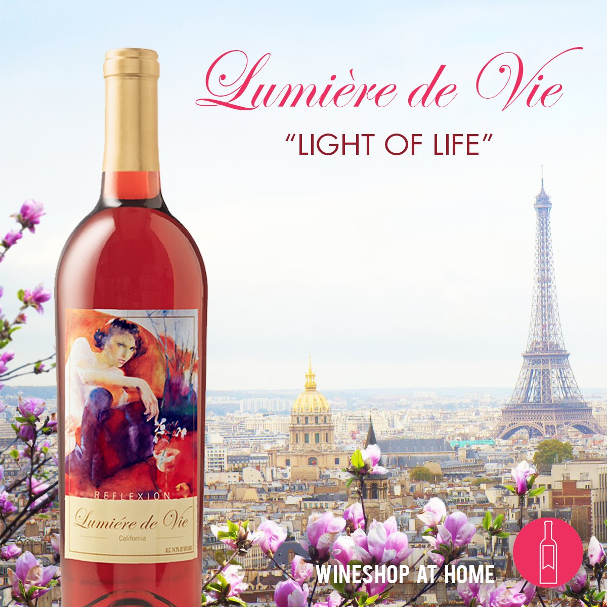 Raise your glass with the light of life – our Lumière de Vie #wines!