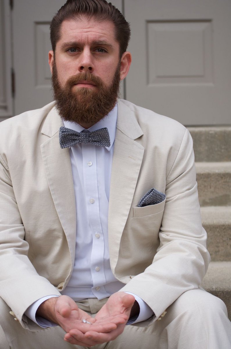 dappergent1's tweet photo. You've got the ring, now it's time to outfit the man! #wedding #groomstyle #bowtie #pocketsquare #groomsmen https://t.co/6NaD49U8pH