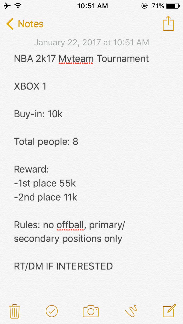 2K17WagerMan's tweet photo. Since 2k17 has been dead... IM HOSTING A LITTLE TOURNAMENT. MUST RT/DM TO ENTER. This tournament is more about having fun than a reward. https://t.co/CjAfYiBRx8