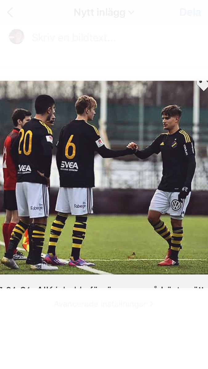 melkerantonson's tweet photo. Kul att få göra A-lagsdebut i lördags mot Vasalund! vinst med 4-0 https://t.co/avnfqQyOW4