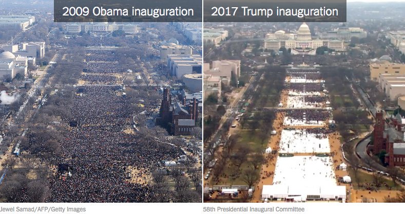 babywyrm's tweet photo. #AltFacts c/o @seanspicer 🇺🇸
"the @realDonaldTrump supporters were cloaked just like Christopher Plummer's ship in Star Trek VI" #BirdOfPrey https://t.co/SnIziQH2JV