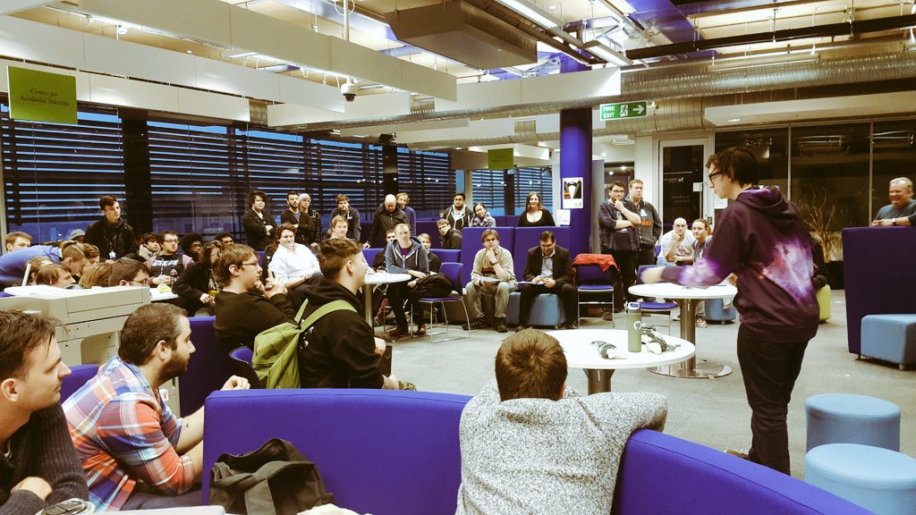 olivla94's tweet photo. #bcuggj17 #ggj17 coming to a close! Great weekend. Next is #BCUHack 2.0 for @MyBCU @HaCSBCU and @BCUGAMESTECH students! https://t.co/ntAxTDcJ0p