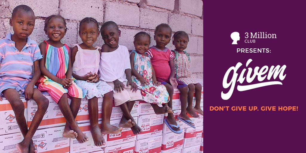 GivemShop's tweet photo. We’re psyched to launch our new brand, givem.
New look, new energy &amp; new ways to give hope!
https://t.co/RIHZK61R8E
#GivemHope https://t.co/Q0YxsiS5Hr