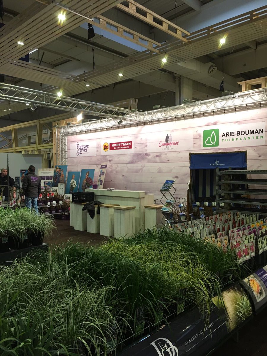 OutdoorRoses's tweet photo. Stand op #IPM is opgebouwd bezoek ons vanaf dinsdag in stand nr: 12A41.7 wij staan u graag te woord #beurs #tuin https://t.co/3zTUuS0j8k