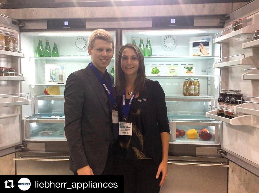 #Repost @liebherr_appliances
・・・
Hauke &amp; Marina Hauschildt of <a href="/eurohomecanada/">Eurohome Canada</a> and their te… ift.tt/2jFn8TU