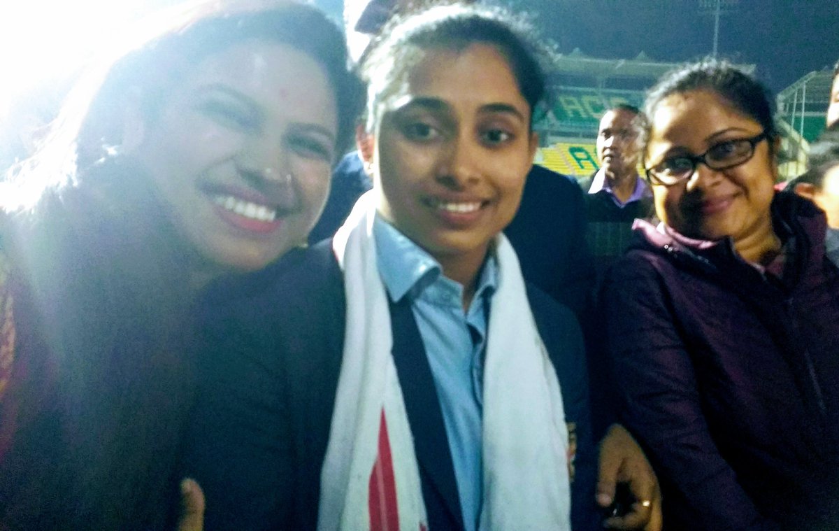 RupanMazumdar1's tweet photo. The Daredevil of India Dipa Karmakar at #Guwahati in Byatikram MASDO.
#ProudPartner https://t.co/XMAiiIE0Wk