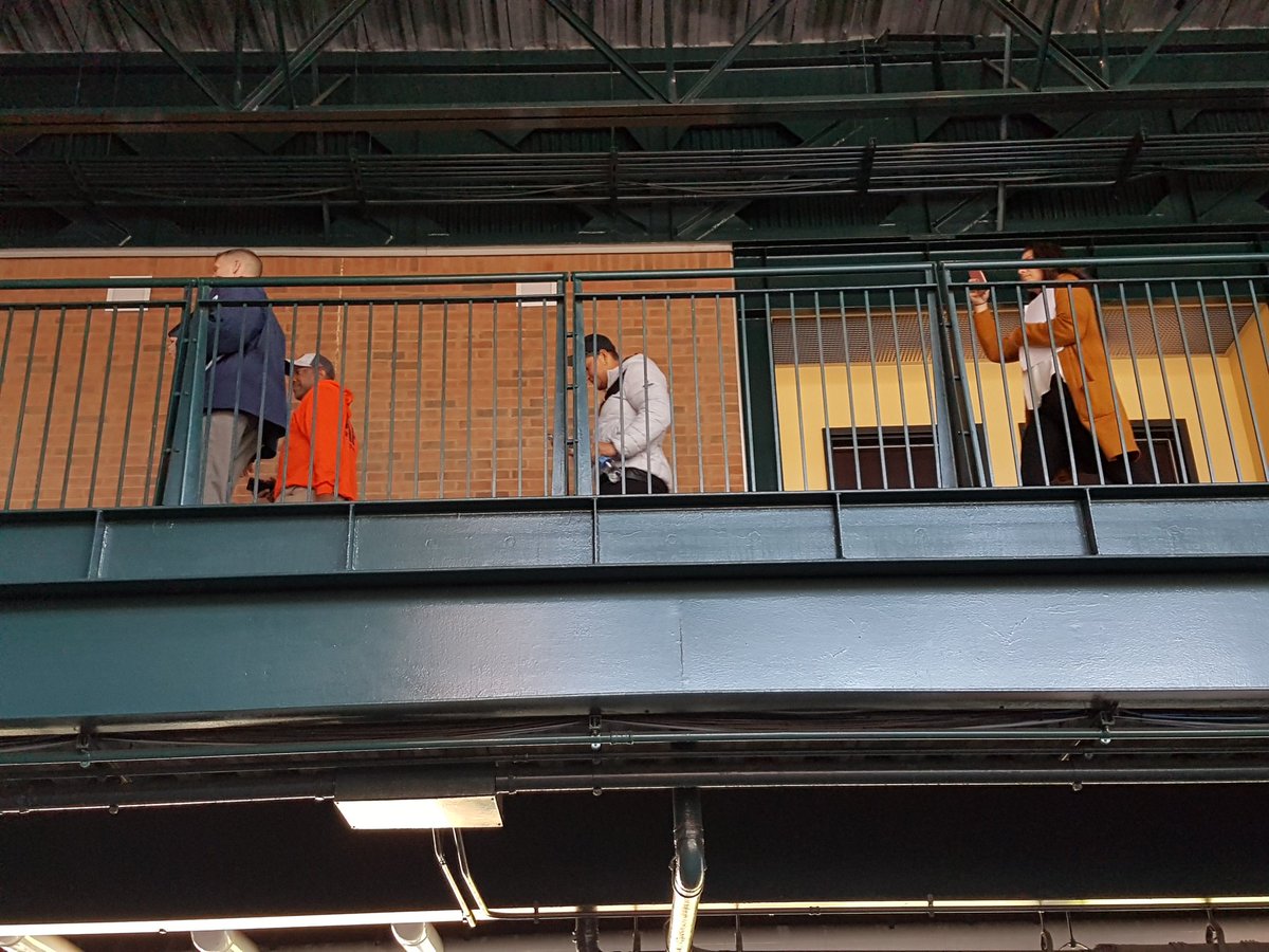 The closest we got to <a href="/MiguelCabrera/">Miguel Cabrera</a> at #Tigerfest. Oh well maybe next year.