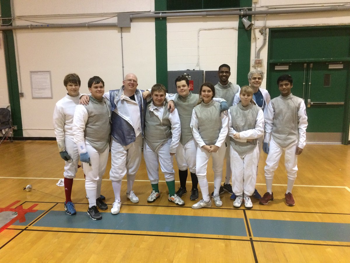 Team pic at USF tourney this weekend!!! Great fencing by all!!! 3 medals and a new rating in Tampa!  Go WGFA!