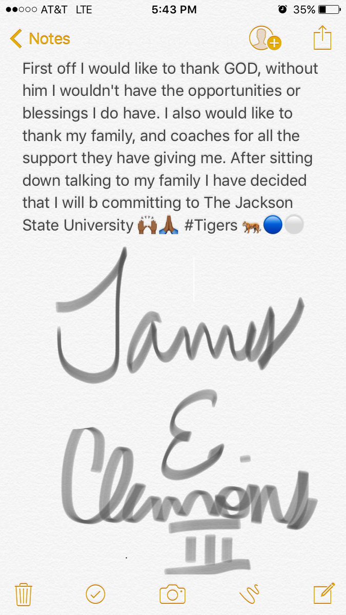 j__c__7's tweet photo. Chapters 2.... 📖🐅🔵⚪️ @JStateTigers @JacksonStateU #TheeILove https://t.co/ofBMQQFKoG