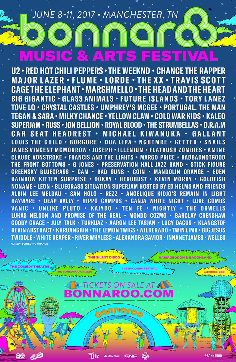 WolfeShana's tweet photo. I wanna go!!!✌❤🎶😊
 #Bonnaroo #ShareToWin https://t.co/G0W050ShV7