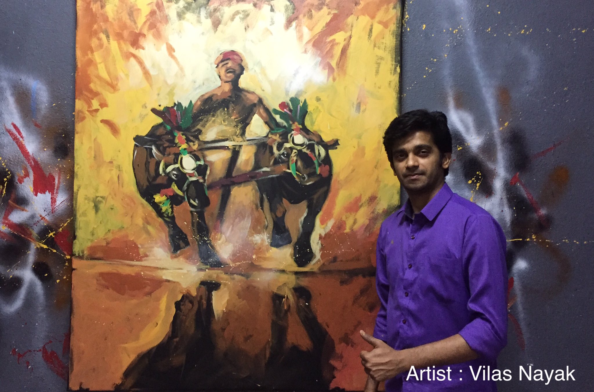 Vilas Nayak Incredible India! Speed Painting Created In, 54 OFF