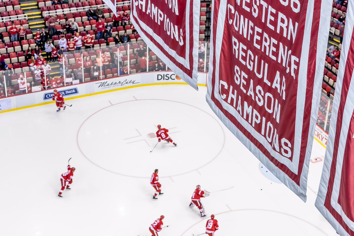 DetroitRedWings's tweet photo. Game on. #LGRW #NYRvsDET

📺: @nbc
📻: @971theticketxyt https://t.co/6z3aaJUyAh