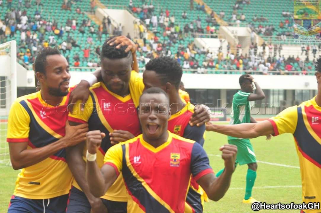 HeartsofOakSC's tweet image. Patrick Razak steers @HeartsofOakSC to narrow win over Ghana Premier League newcomers Elmina Sharks #MoreVim #FollowPhobia