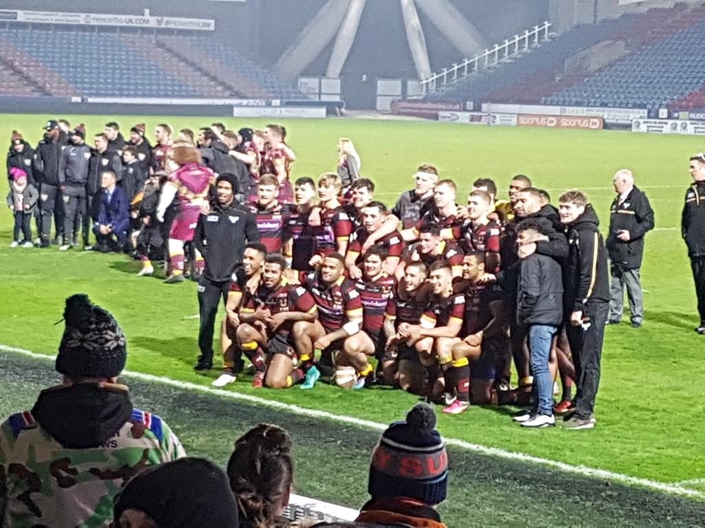 47bradford's tweet photo. Well done @OfficialBullsRL 👏👏👏
Fantastic team spirit today #WDQ #Bull4life https://t.co/zFvJOgXjrF