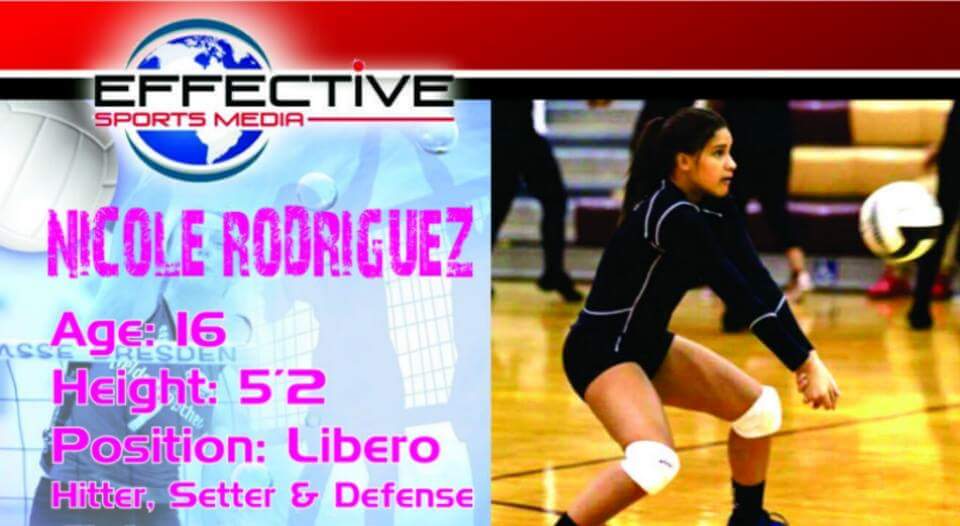 Consider as one of the top high school players in Orlando, she is a very talented player who belongs  to Tainas Volleyball Club.