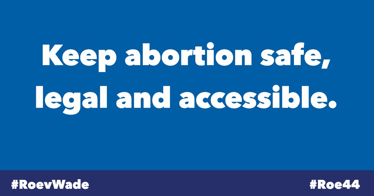 PPact's tweet photo. Abortion has been safe and legal in the U.S. for more than 40 years, and we refuse to go backwards. #Roe44 #RoeVWade #7in10forRoe https://t.co/rO3xDuyrwn