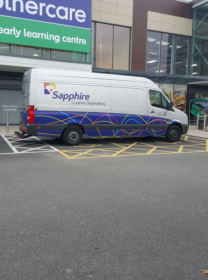 <a href="/SapphireSigns/">Sapphire - Signmakers</a> what the hell come on park it right