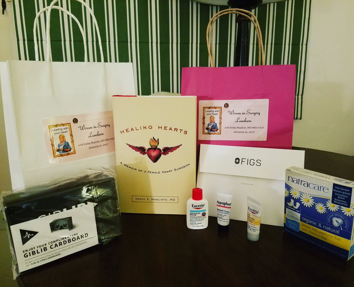 DrTbootyMD's tweet photo. The gifts bags we made for the Women in Surgery Luncheon were a hit! #bootymd #healtheducation #nonprofit #womeninsurgery #figs #giblib https://t.co/hfAs1V6Dp1