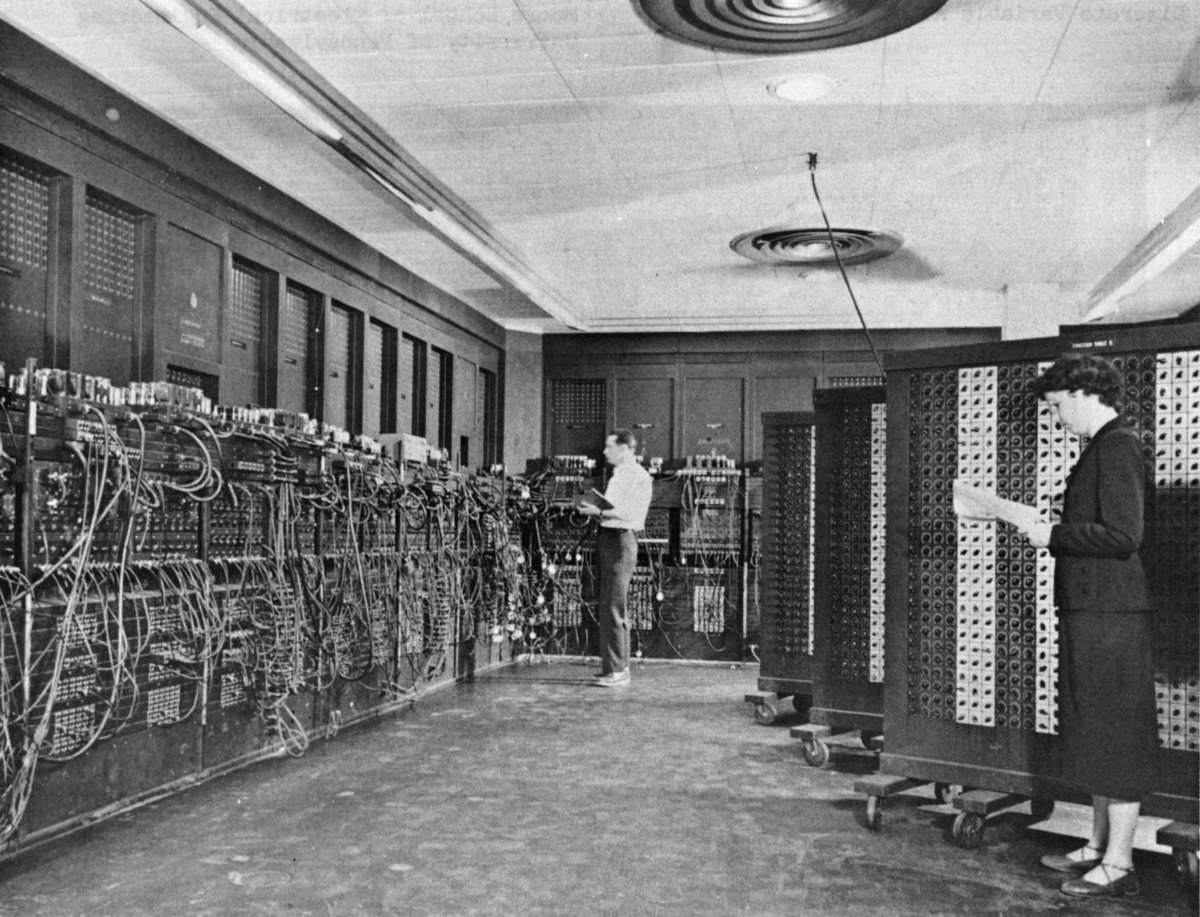 armeyskov's tweet photo. Electronic Numerical Integrator And Computer: https://t.co/0ceXlDPmK1
#ENIAC #MakeComputersGreatAgain https://t.co/MPwEekhHvb