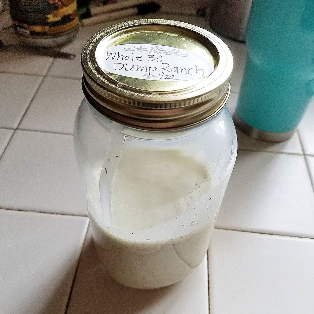 thebeckywillis's tweet photo. So excited to try this #whole30 #dumpranch with dinner tonight. Not because I was addicted… https://t.co/VMnySVCkaj https://t.co/u9cctXAeOZ