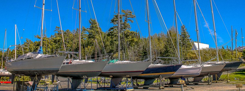 For every haulout a launch will surely follow. Hat tip to Ontario photographer Dave Debney.